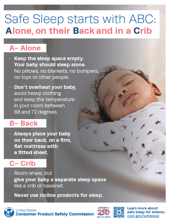 Thumbnail image of baby safety poster