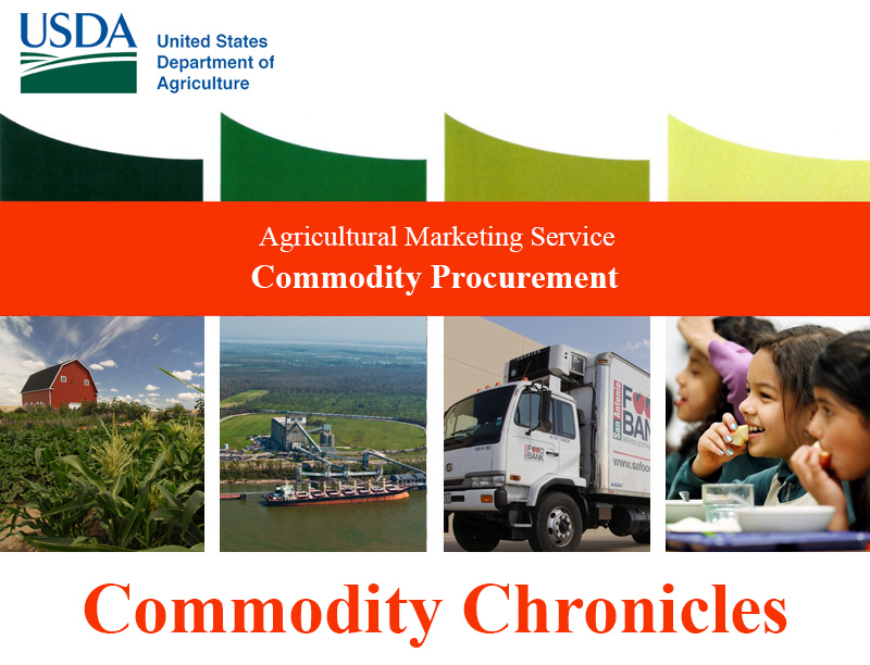 USDA Commodity Procurement Program Newsletter
