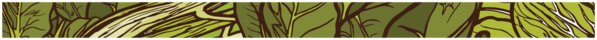 Footer image of green leaves