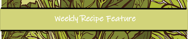 Weekly Recipe Feature Banner