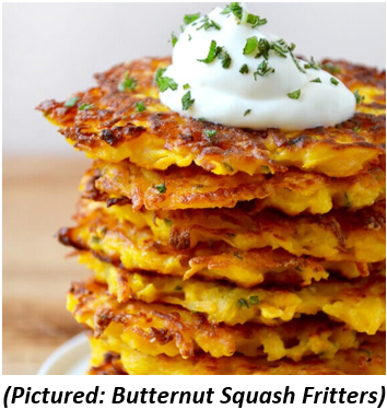 Butternut Squash Fritters