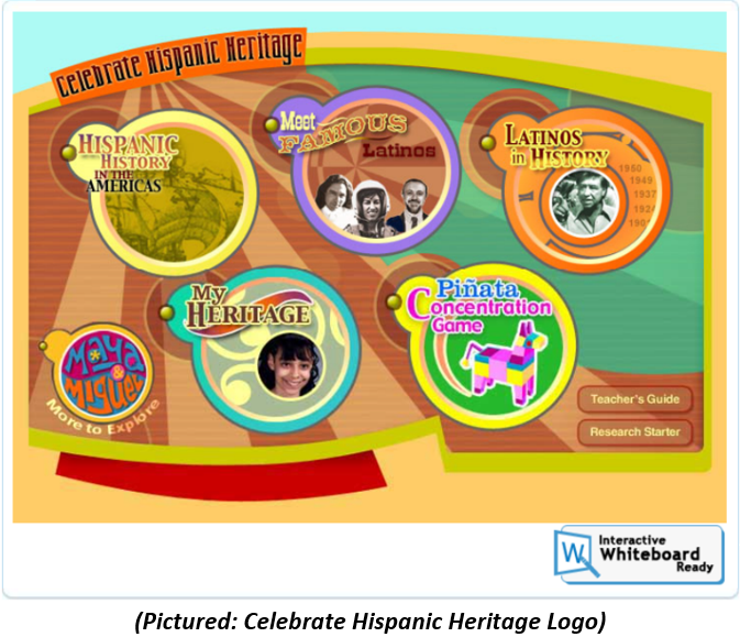 Hispanic Heritage Month game logo