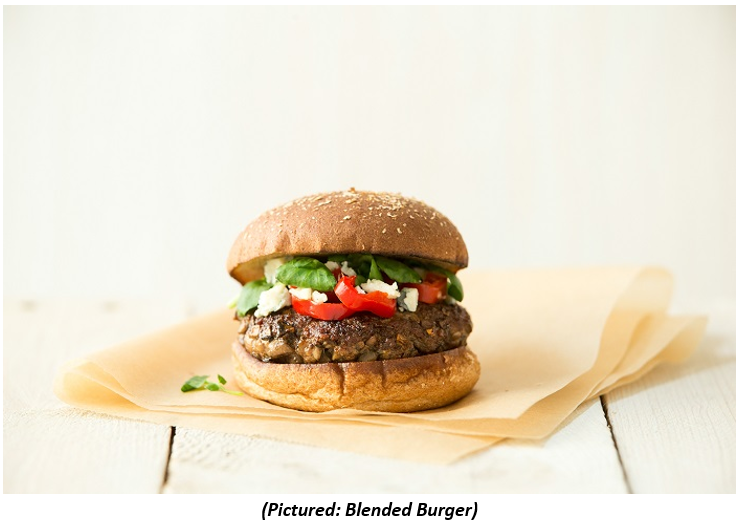 Blended burger