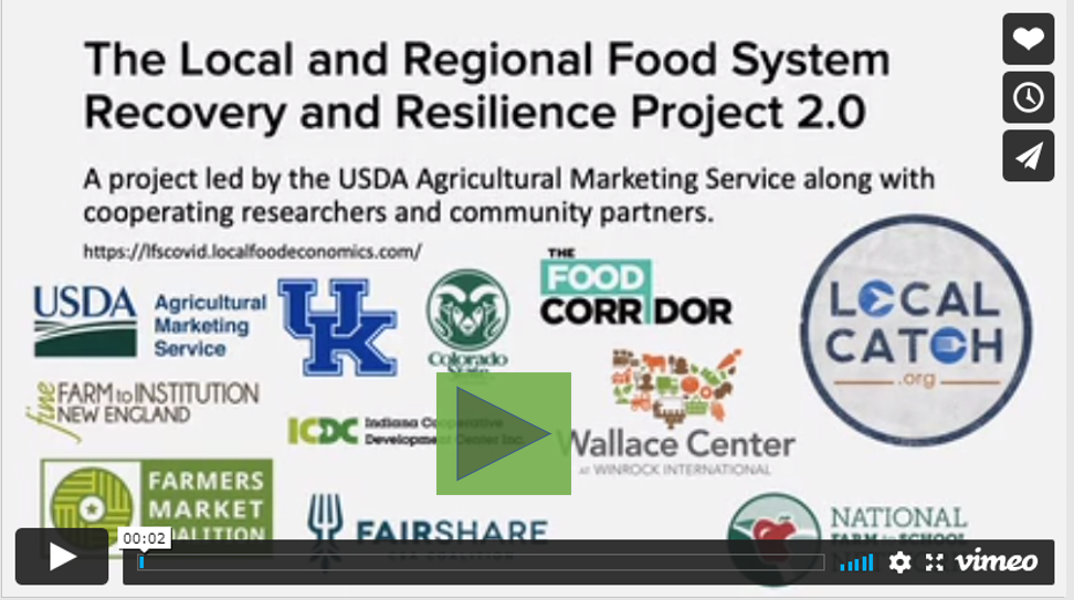 The Local and Regional Food System Project 2.0