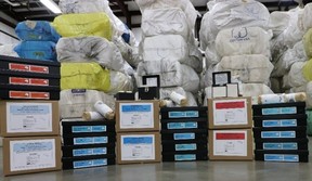 Picture of Bales and Standards Products in Warehouse