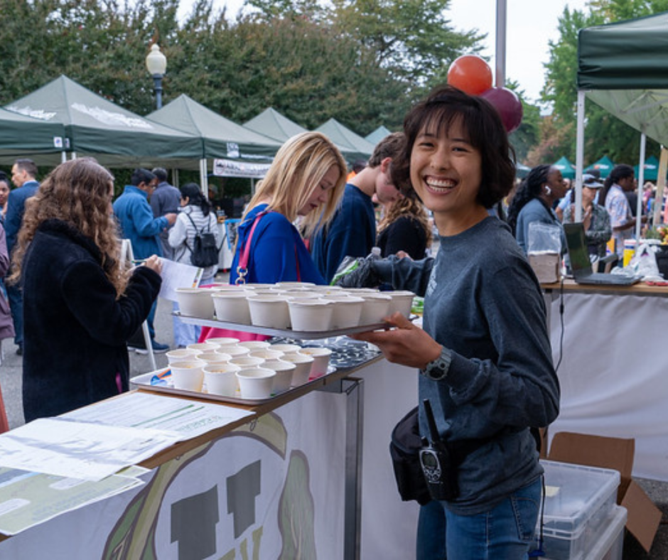 Becky at the 2023 USDA Farmers Market