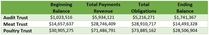 Financial Overview Table