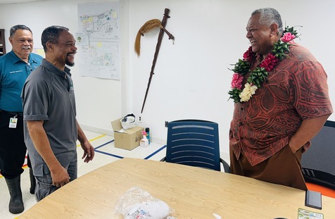  Governor of American Samoa Meets SCI’s Own