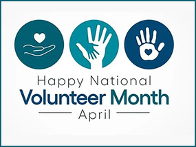 national volunteer month