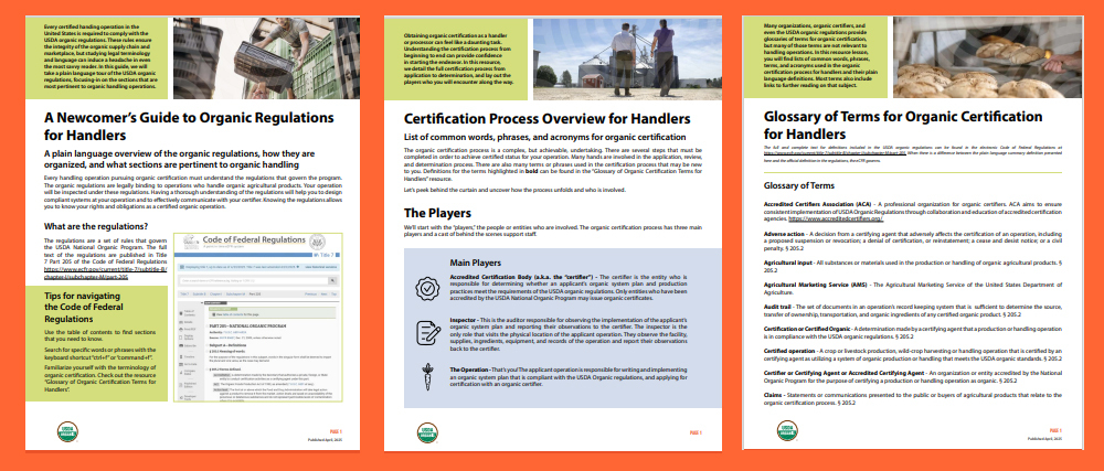 Newcomer’s Guide to Certification for Handlers 