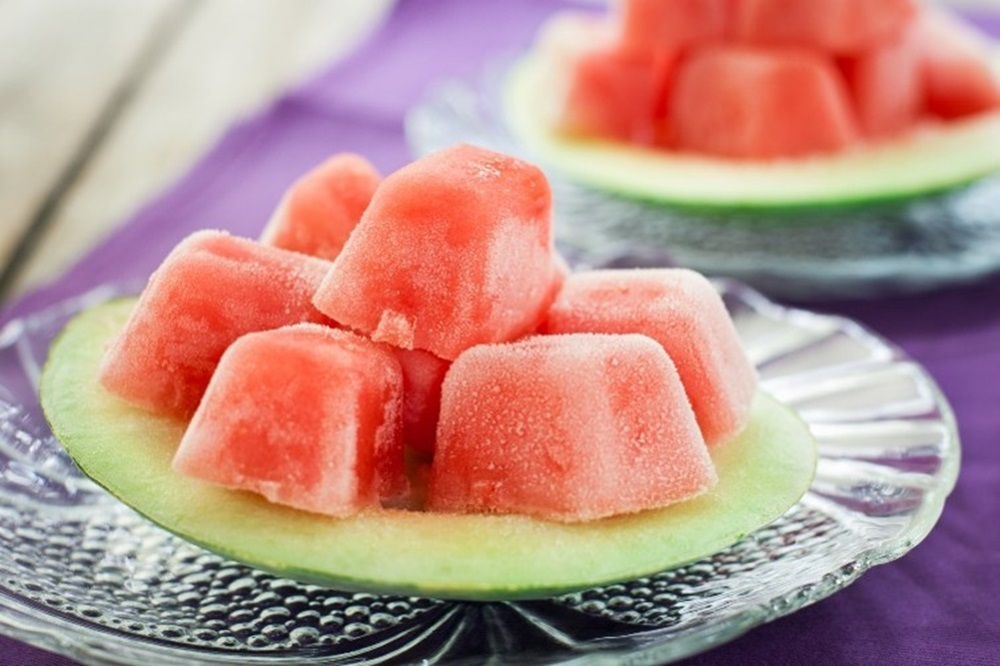 Frozen watermelon (Getty stock photo)