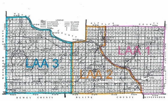 LAA map