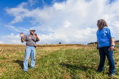 employee with producer usda flickr