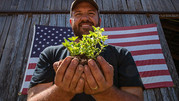 farmer and flag usda flickr