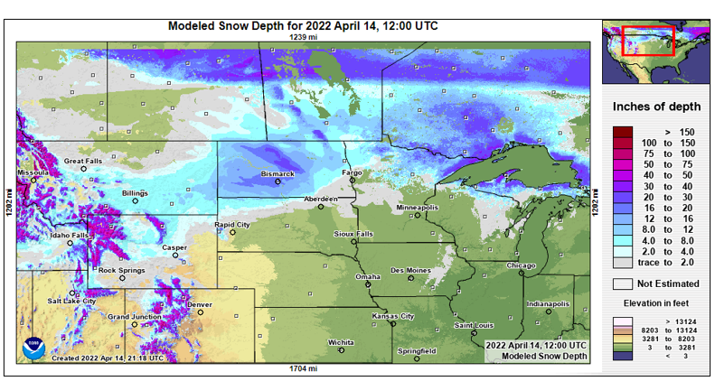 Blizzard Brings Record Snow To The Northern Plains And Great Lakes