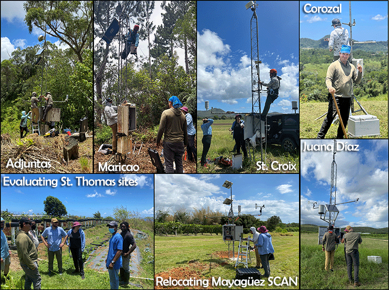 Caribbean Area SCAN station upgrades from April 22 through May 12 2022.