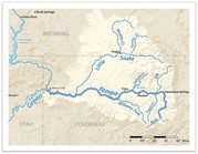 Map of Colorado River - Yampa and Little Snake Basin