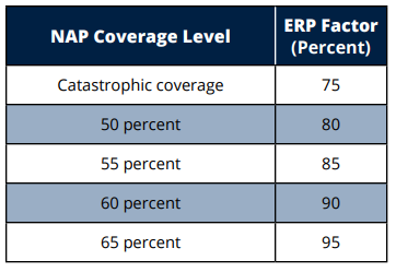ERP Factor Table NAP