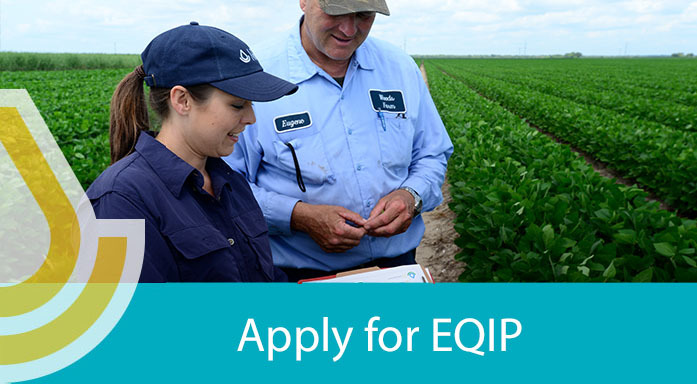 Apply for EQIP - Banner