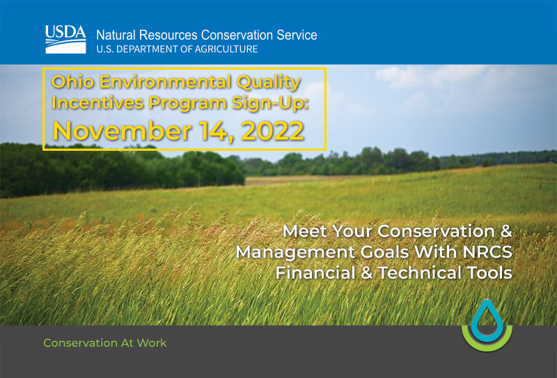 Ohio Environmental Quality Incentives Program Sign up