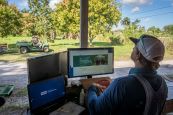computer outside
