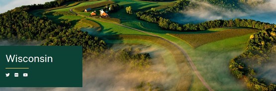 Screen-grab of Wisconsin NRCS homepage banner.