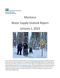 NRCS Montana Monthly Water Supply Outlook Report