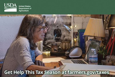 Get help this tax season at farmers.gov/taxes