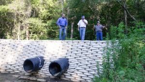 Jasper County EWP Work after Hurricane Laura