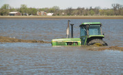 Flooded Tractor