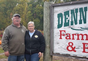 Craig and Kim Denny of Denny Farms in Ionia County.