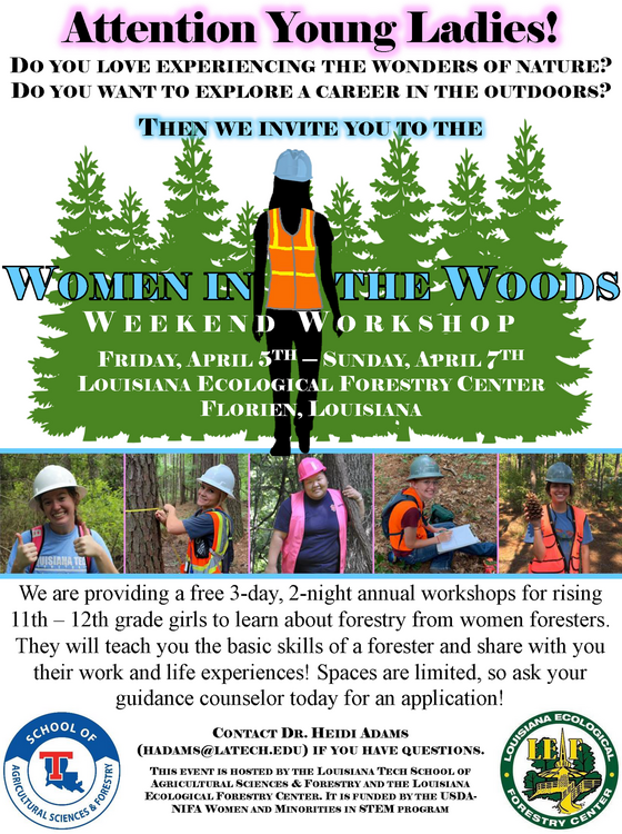Women in the Woods Flyer