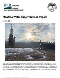 NRCS Montana Monthly Water Supply Outlook Report