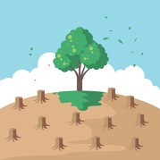 HEL clearing of trees