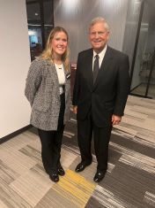 Secretary Vilsack and Alisha Klemme