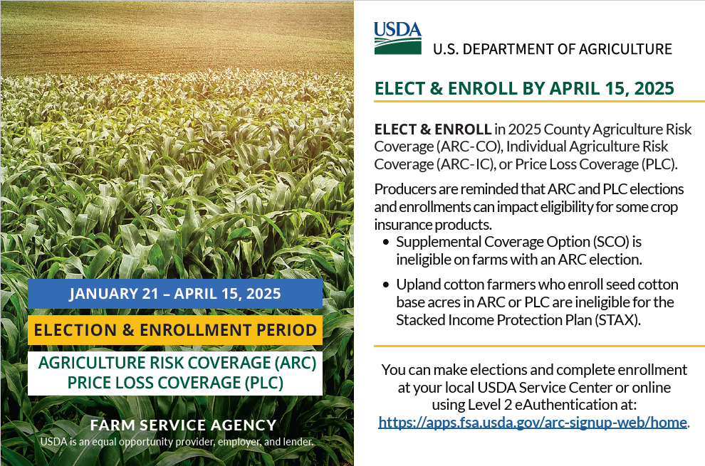 2025 ARC PLC Enrollment