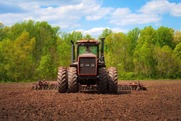 planting row crop tractor field usda flickr