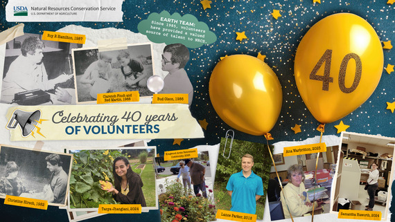 NRCS Volunteer Week Social Collage