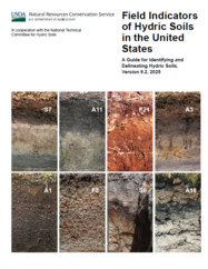 Cover of Field Indicators of Hydric Soils in the United States, Version 9.2