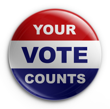 Your Vote counts image
