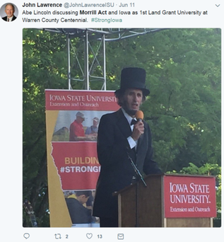 Morrill Act NIFA tweet Fresh