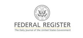 Federal Register Logo