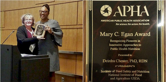 Deirdra Chester Honored with Mary C. Egan Award
