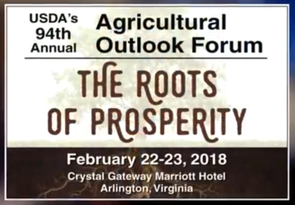 USDA 94th Annual Agricultural Outlook Forum logo