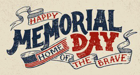 Happy Memorial Day graphic