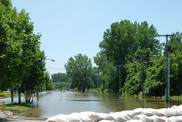 Missouri River Flood at Kansas City . Getty Images. NIFA Impacts. 