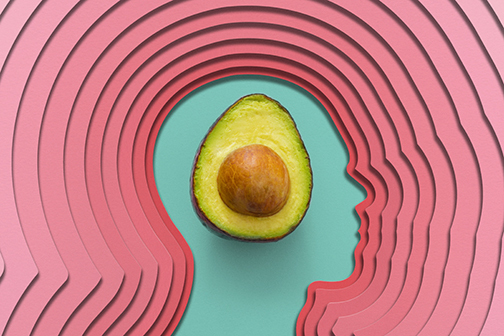 Avocado graphic by Michael Vincent.