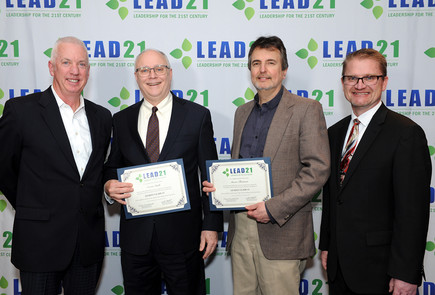 Steve Smith and Steve Thompson NIFA’s newest LEAD21 graduates.