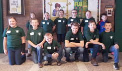 Chautauqua County 4-H youth at the recent Western District Dairy Quiz Bowl.