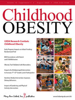 Childhood Obesity journal cover image